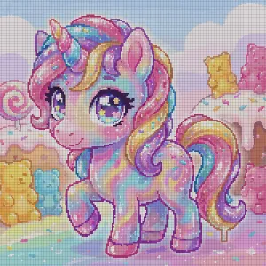 Cartoon Pastel Beach